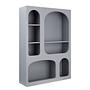 ARTISTA Wandregal MDF Grau 0