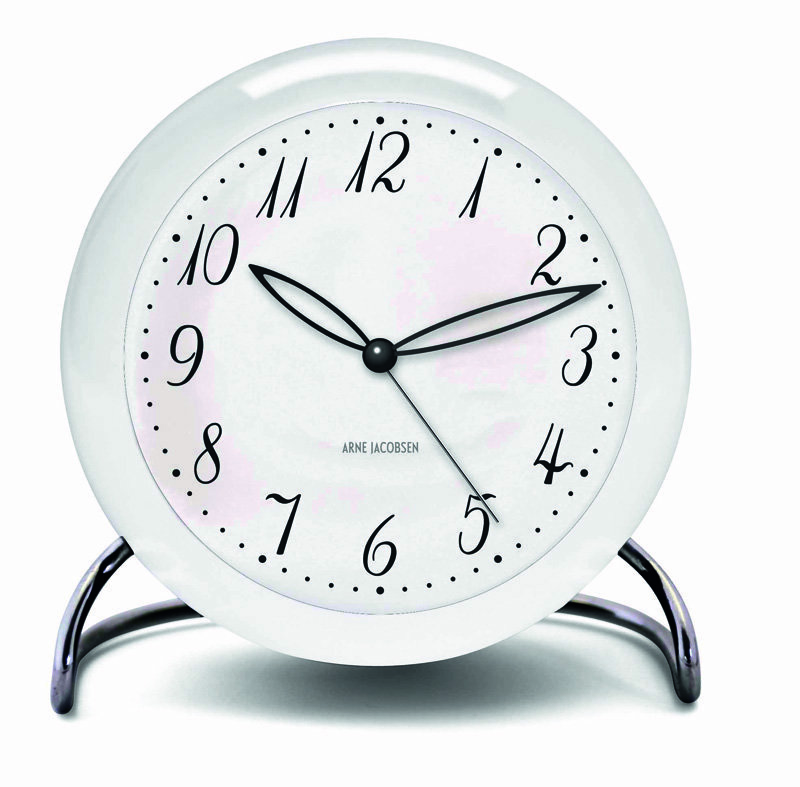 Aj Table Clock Lk Weiß 0