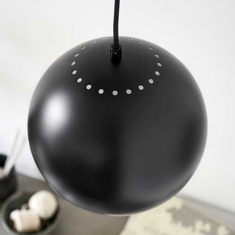 Pendelleuchte Ball Ø40 Metall Schwarz 2