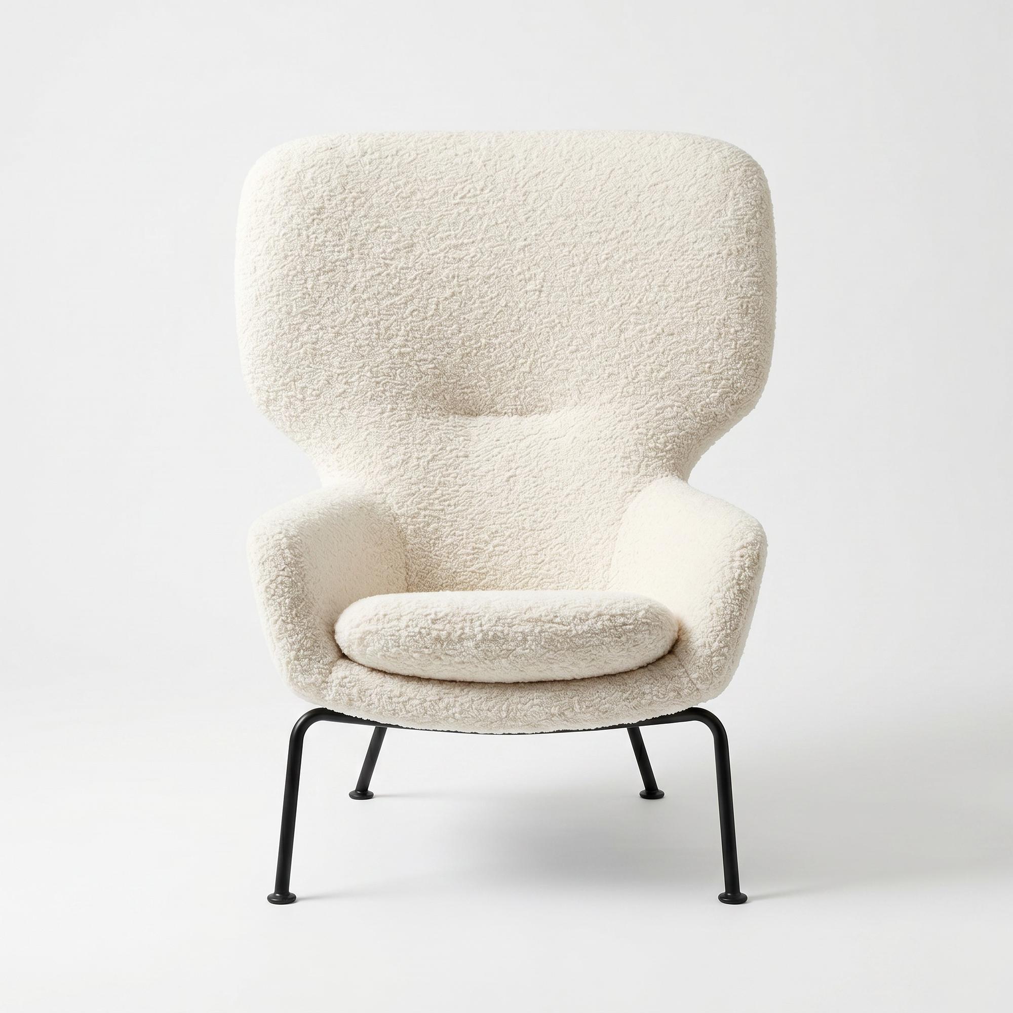 Sessel & Fußhocker Dublin Auckland Boucle 2