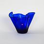 Glass vase Blue 3