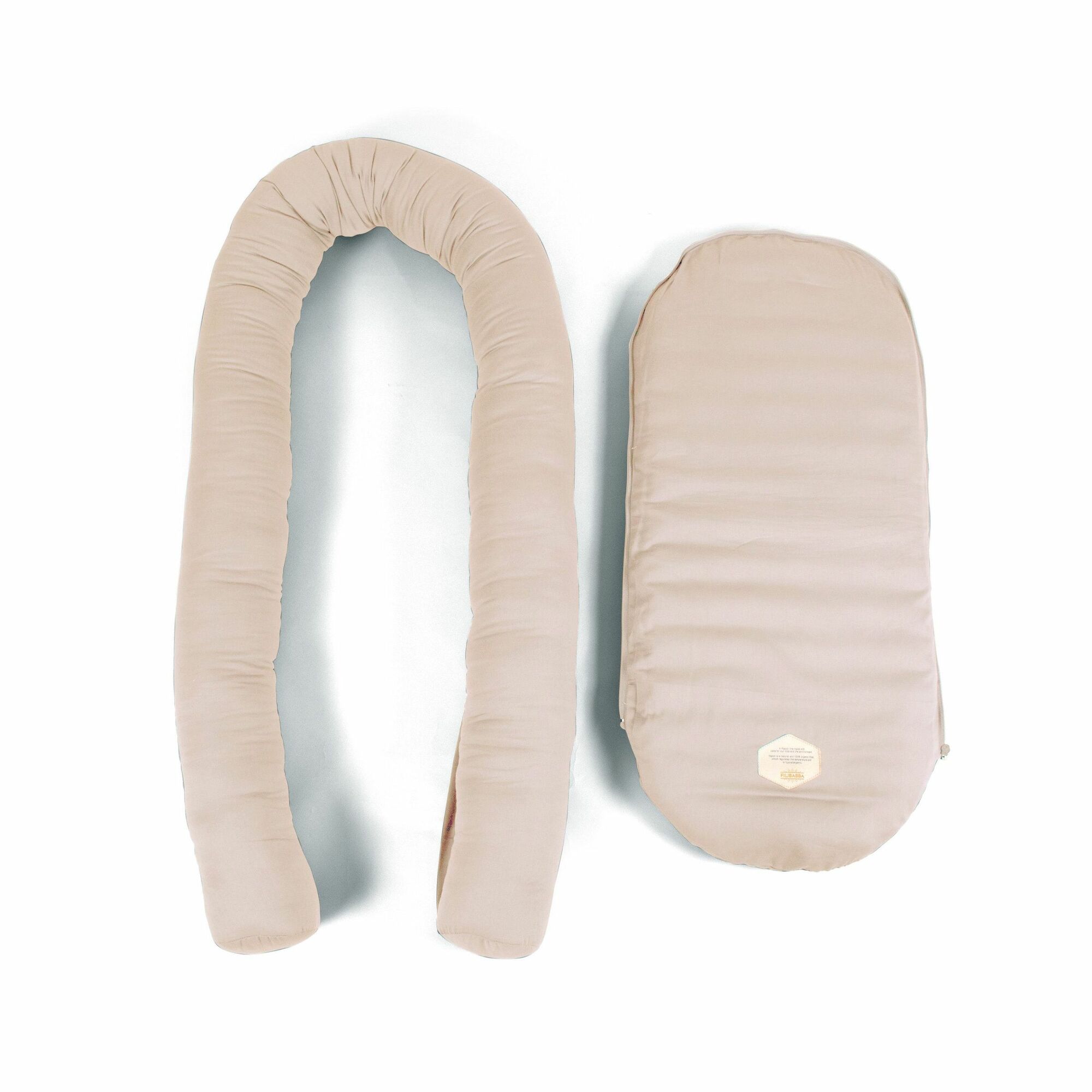 Babynest Bio-Baumwolle Kapok Beige 2