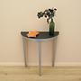Pine wood console table 1960s 2