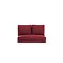 Taida Schlafsofa 2-Sitzer Maroon 3