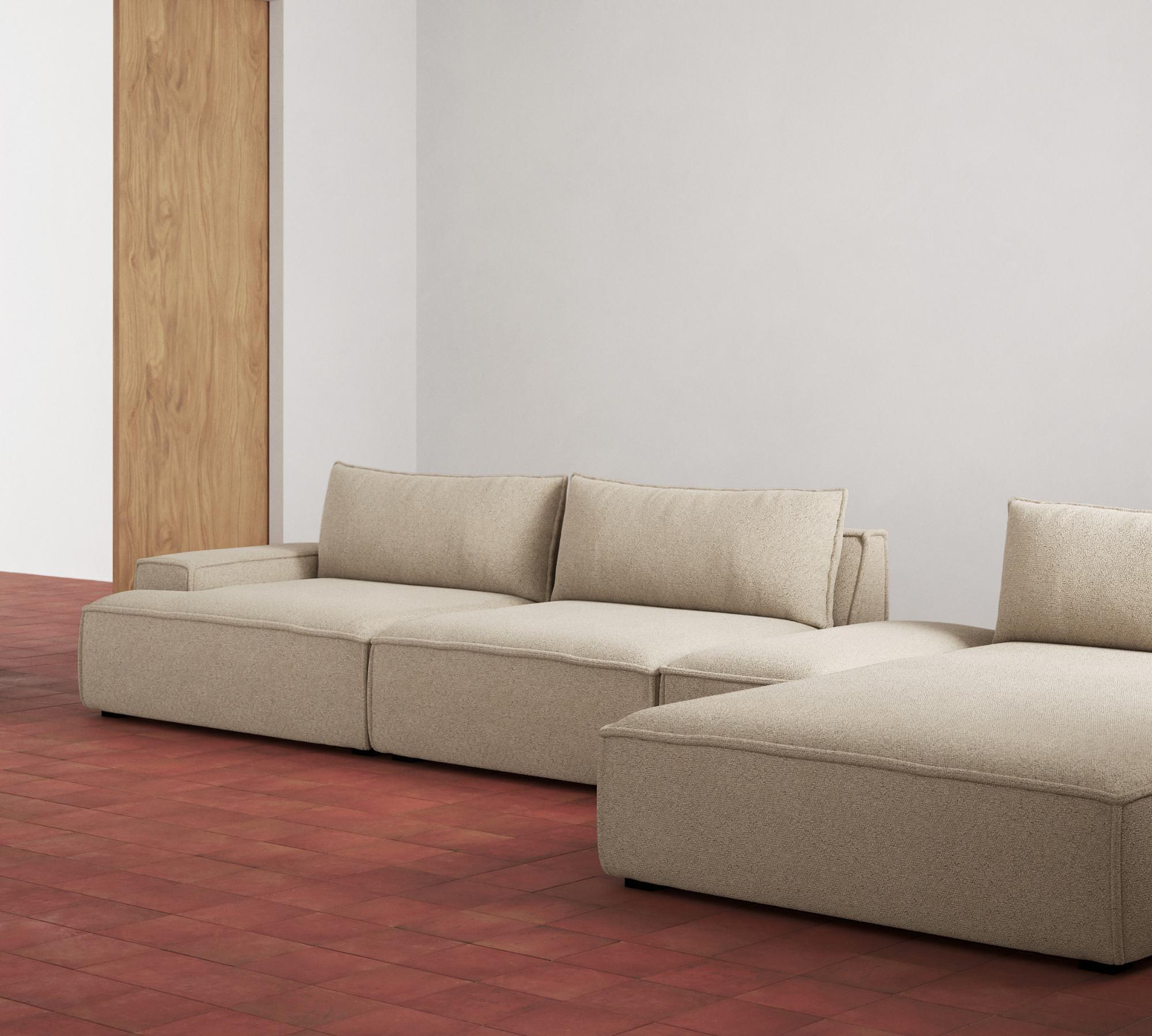 Daphne 1-Sitzer Récamiere Rechts Pasha Dune 4