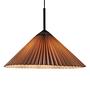 Pleated pendant lamp PVC 1-light 0