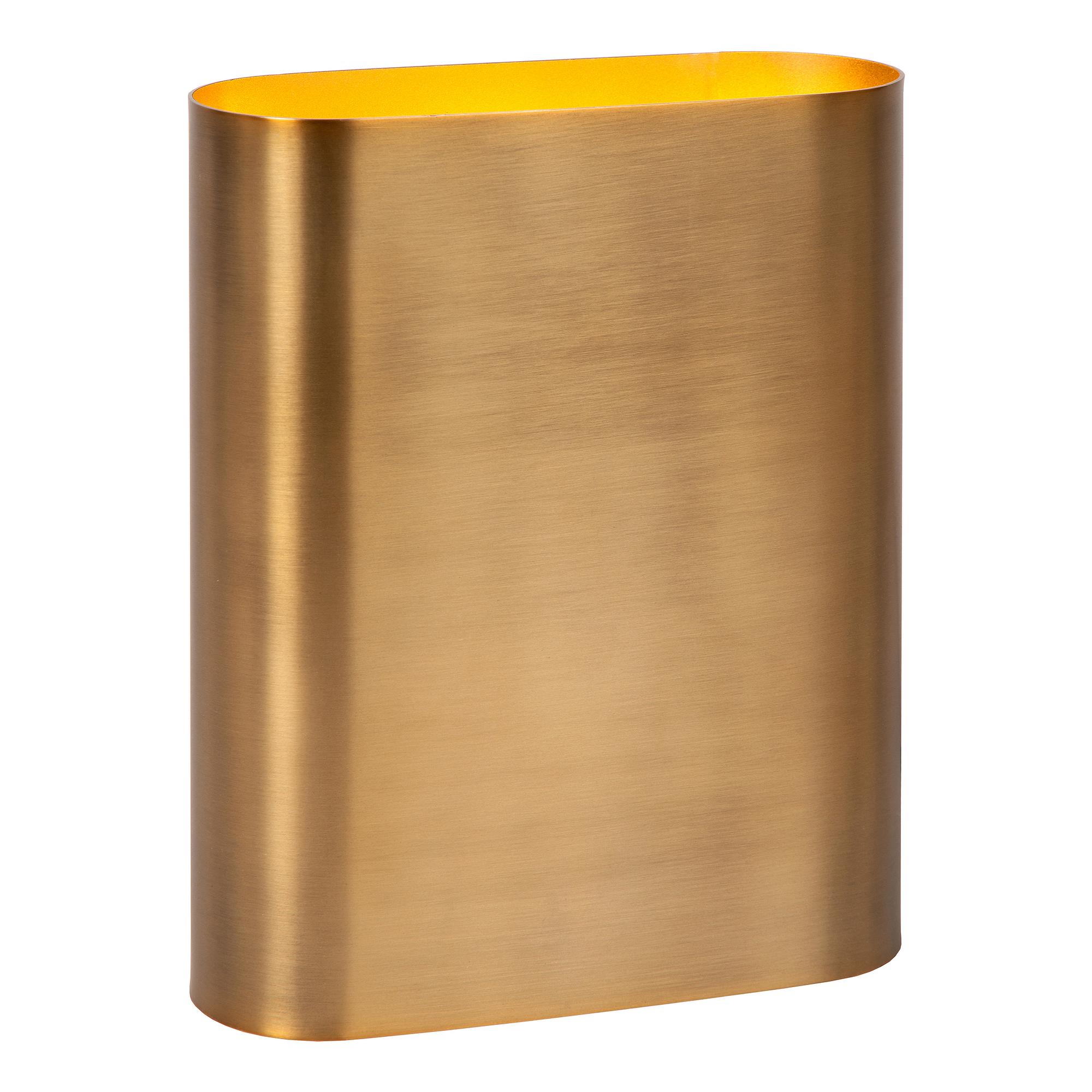 Ovalis Wandleuchte Eisen Gold 3