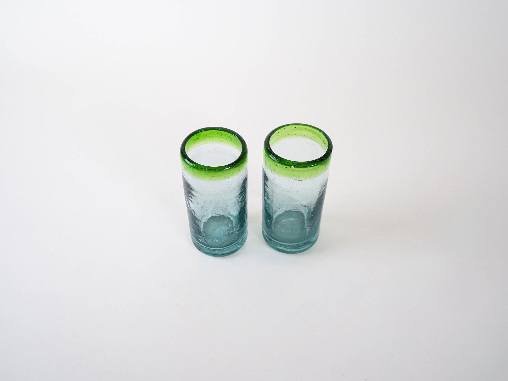 Zweiteiliges Gläserset 1970er Jahre 2