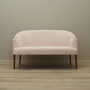Vintage Sofa Fabric Wood Cream 1970s 2