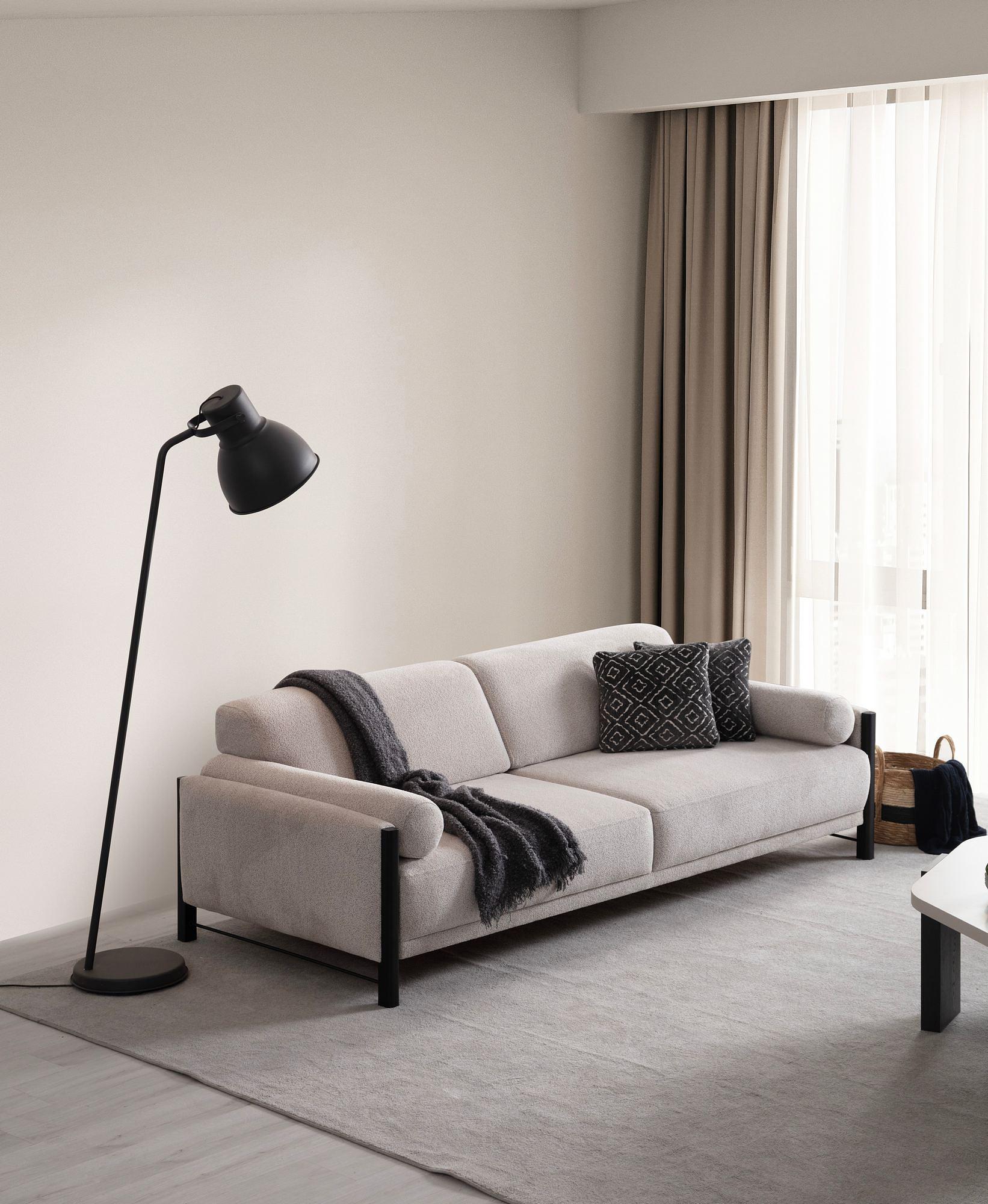 Nora Sofa 2-Sitzer Beige 0