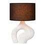 Forma Table Lamp Ceramic White Brown 4