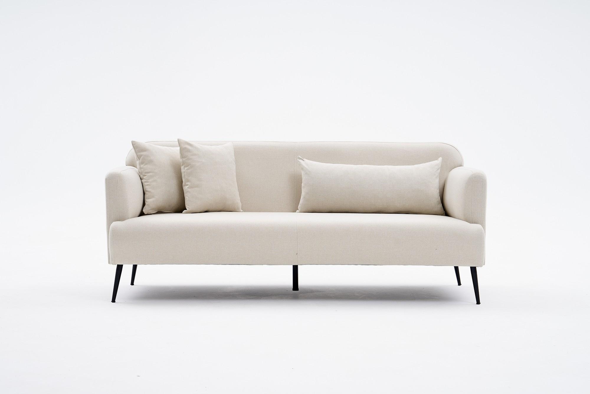 Revos Sofa 3-Sitzer Creme 2