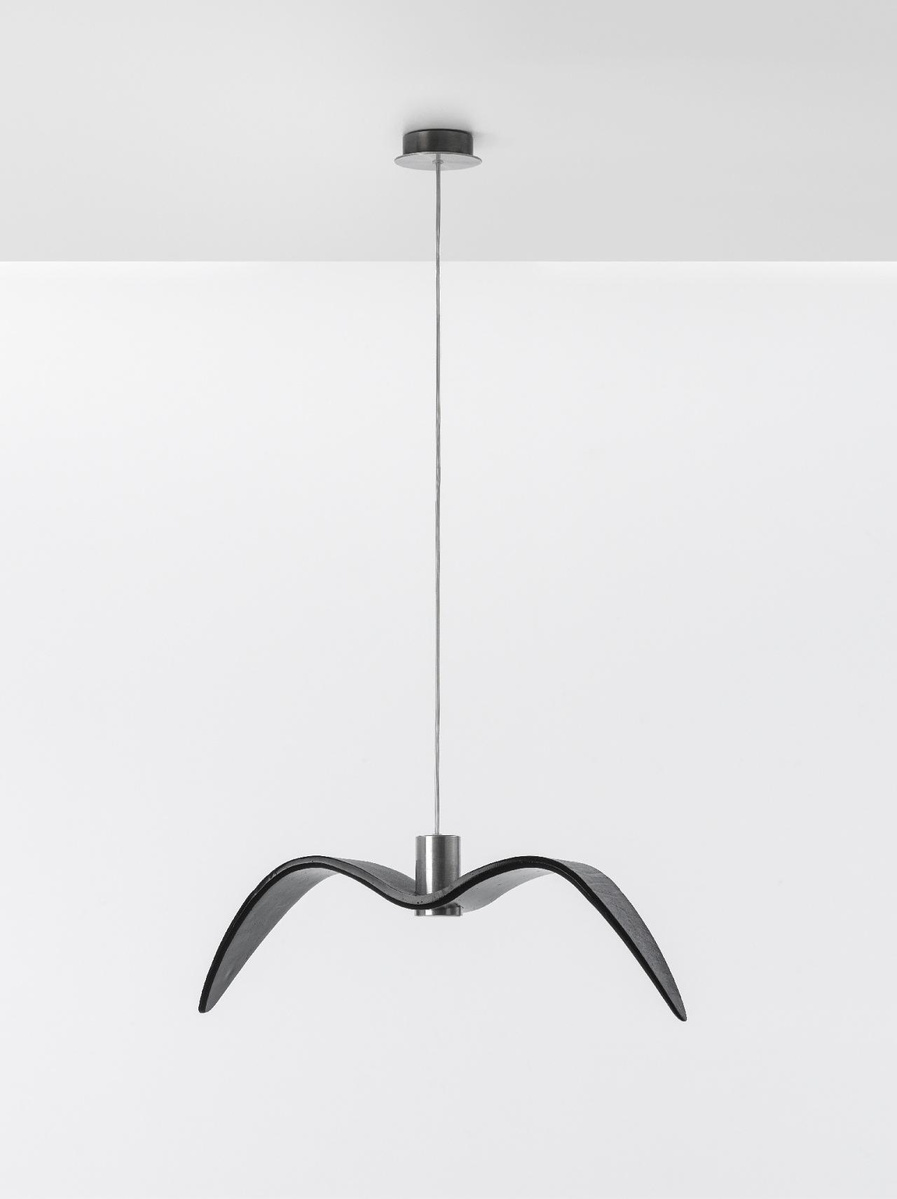 Night Birds Pendelleuchte Grau 1