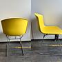Bertoia Stuhl Chrom Gelb 3