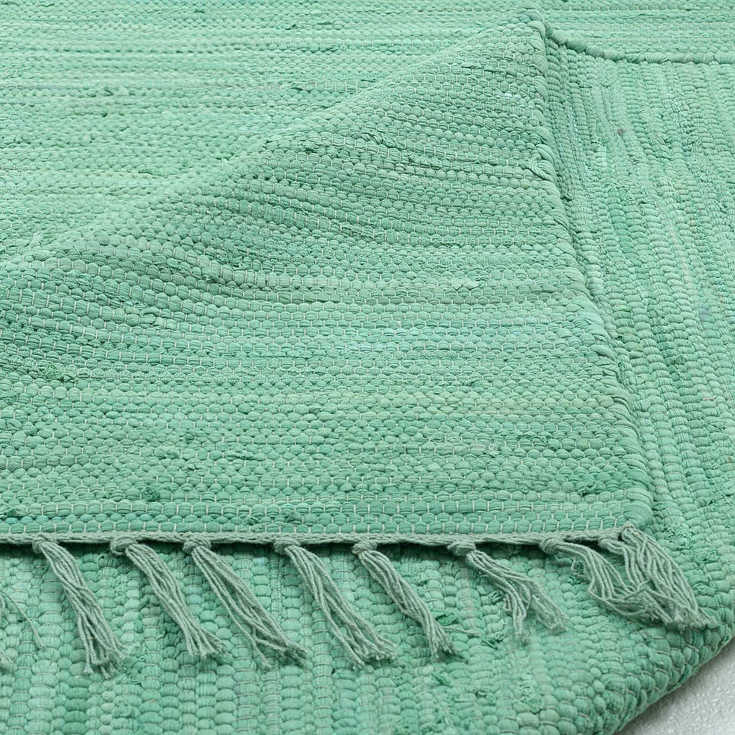 Happy Cotton Läufer Baumwolle Mint 1