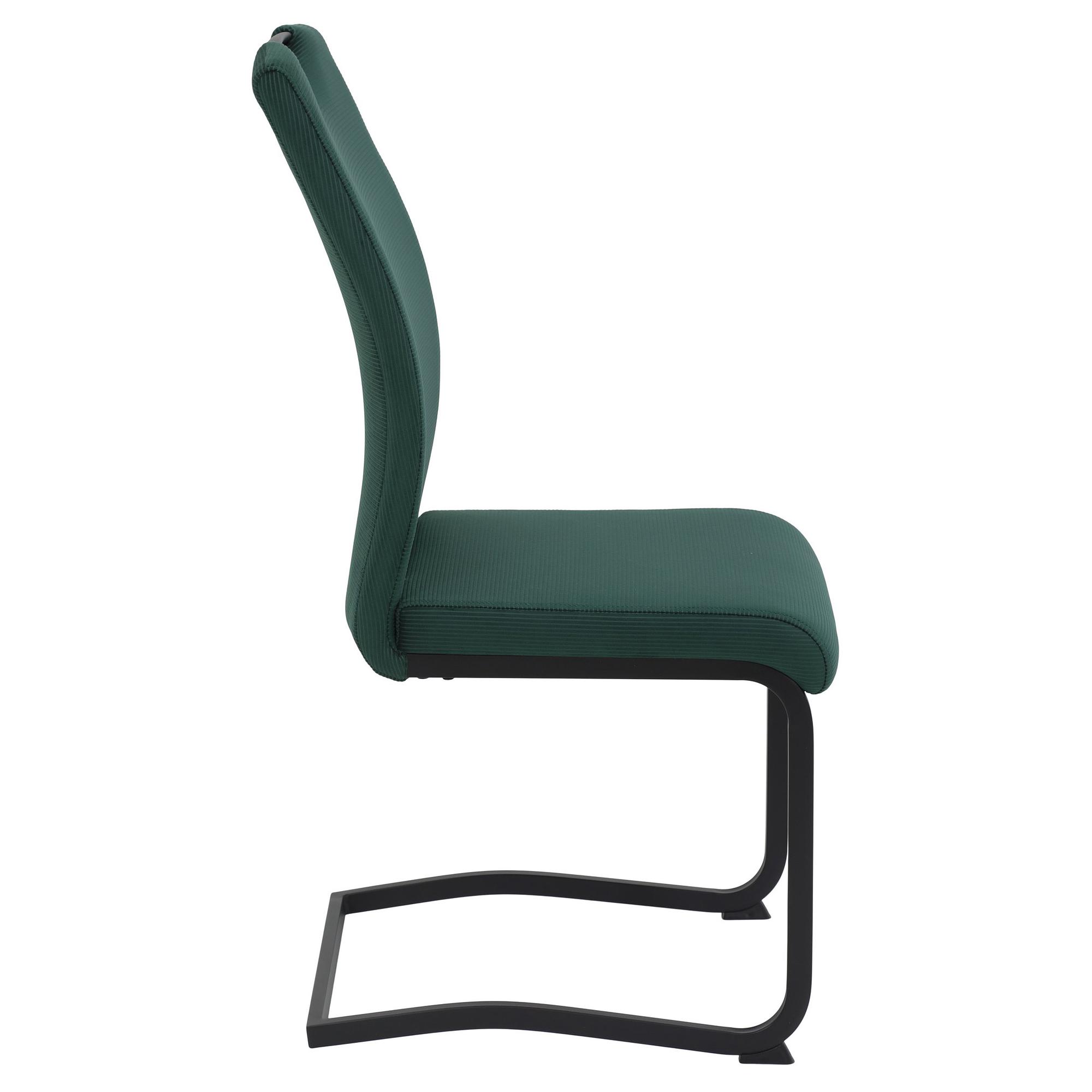 Dining chair Riga set of 2 Emerald green 3
