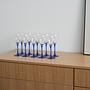 Weingläser 8x Blau 1