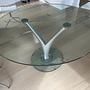 Glastisch Silber 0