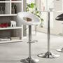Bar stool Hemingway White / Chrome Single chair 5