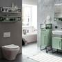 Wandregal Holz Mint 3