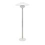 Stehlampe Metall Weiß 1970er Jahre 0
