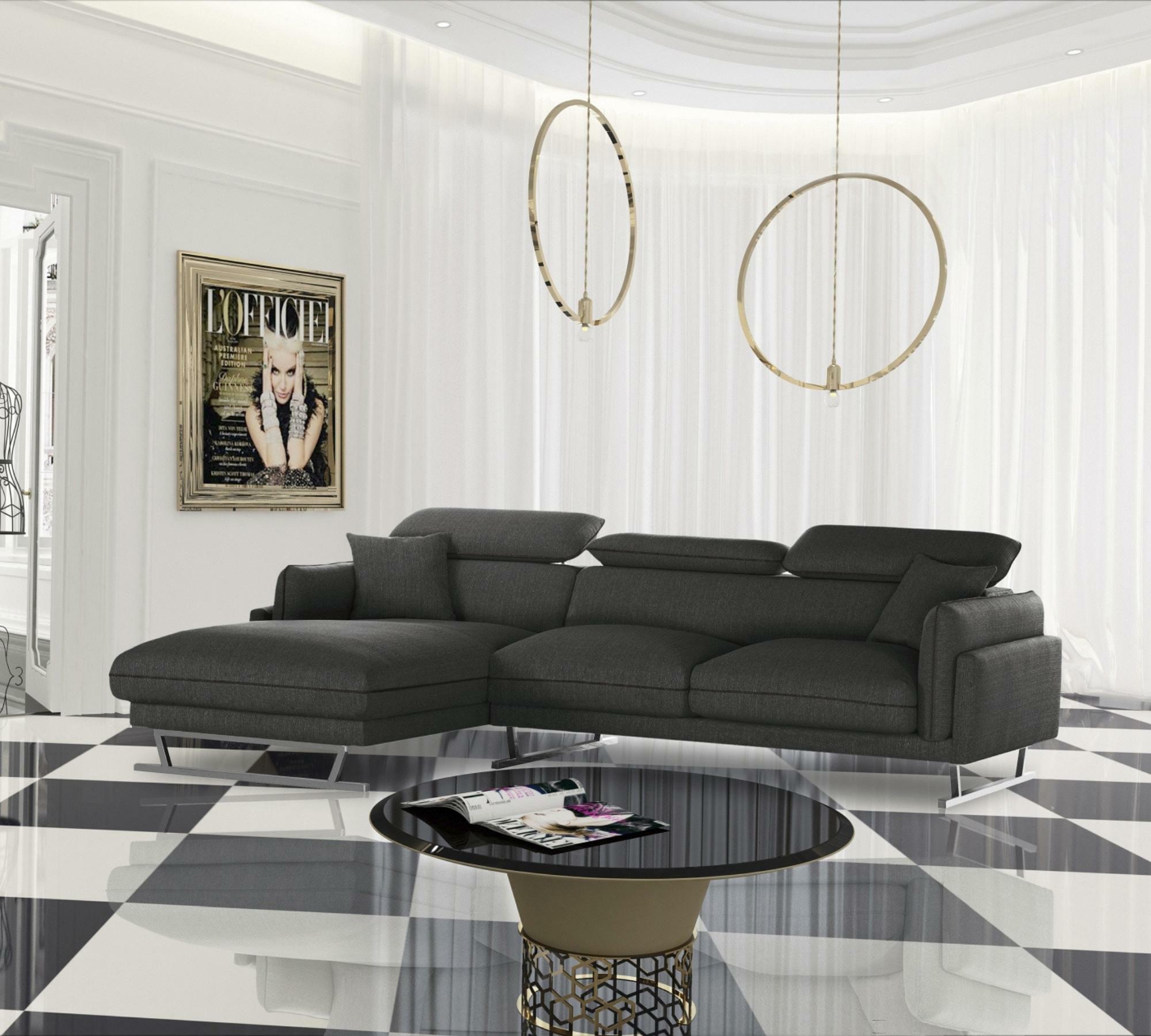 Gigi Ecksofa Anthrazit 5