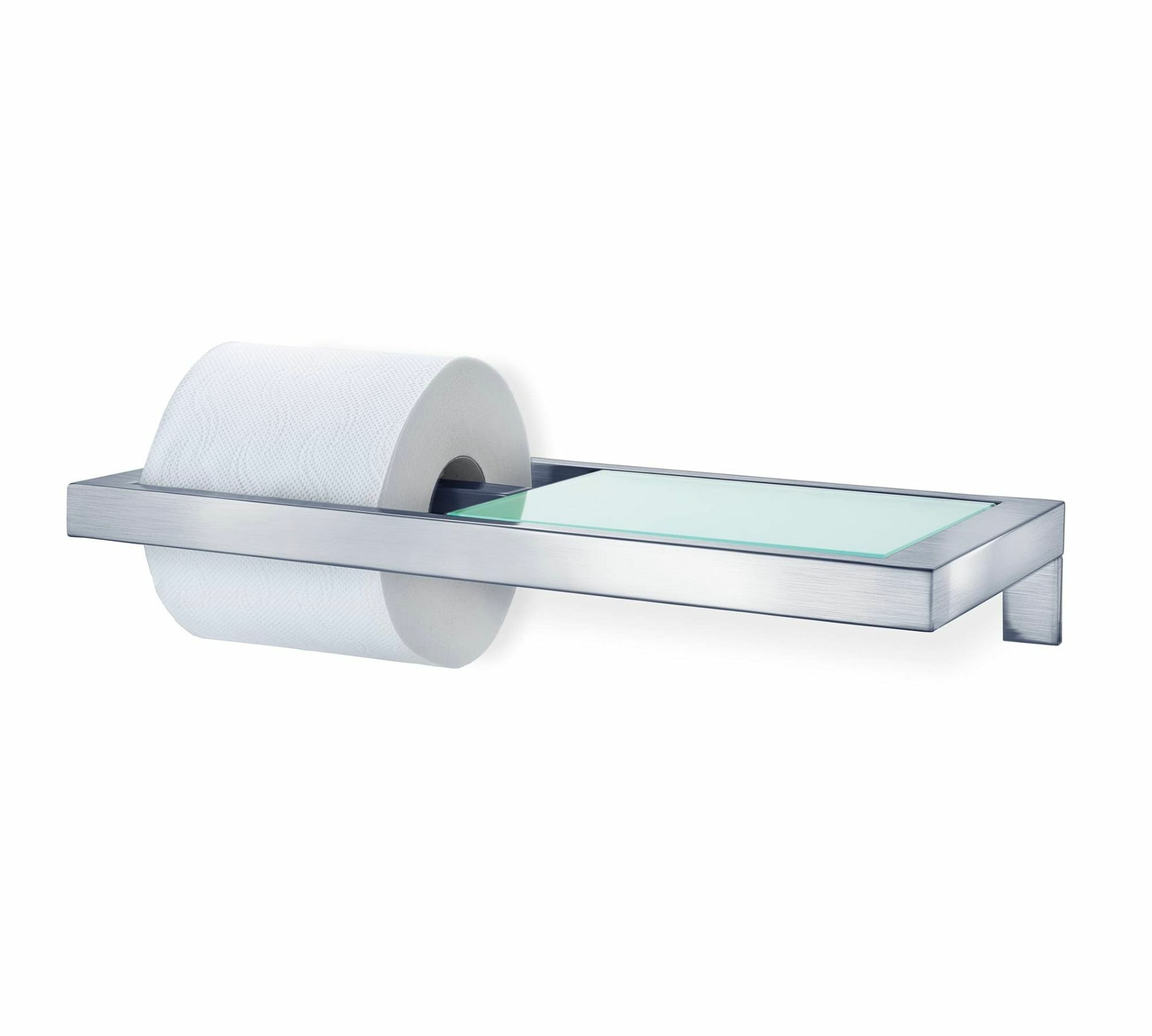 Menoto WC-Rollenhalter mit Ablage Edelstahl Poliert 0