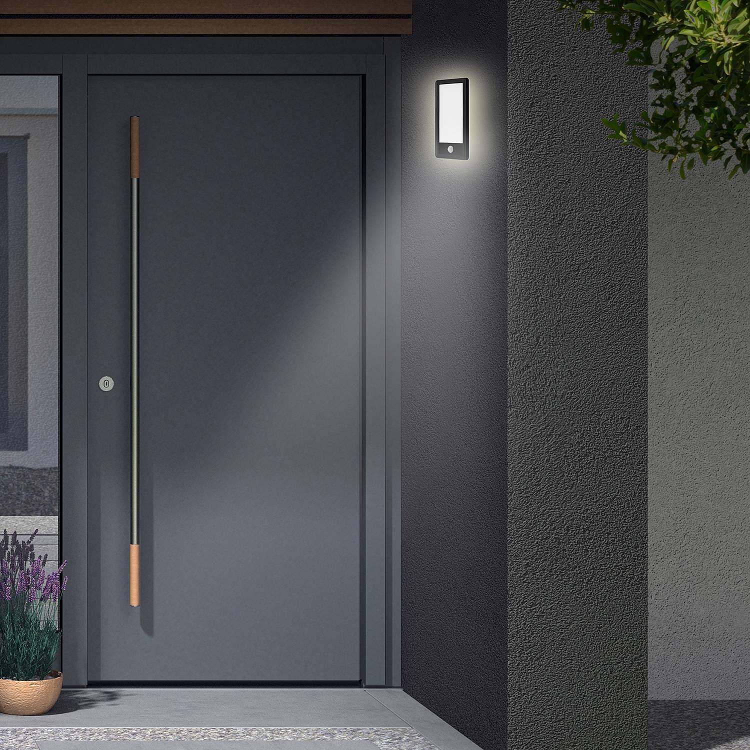 Wall light Nizza VI 1-bulb Black 2