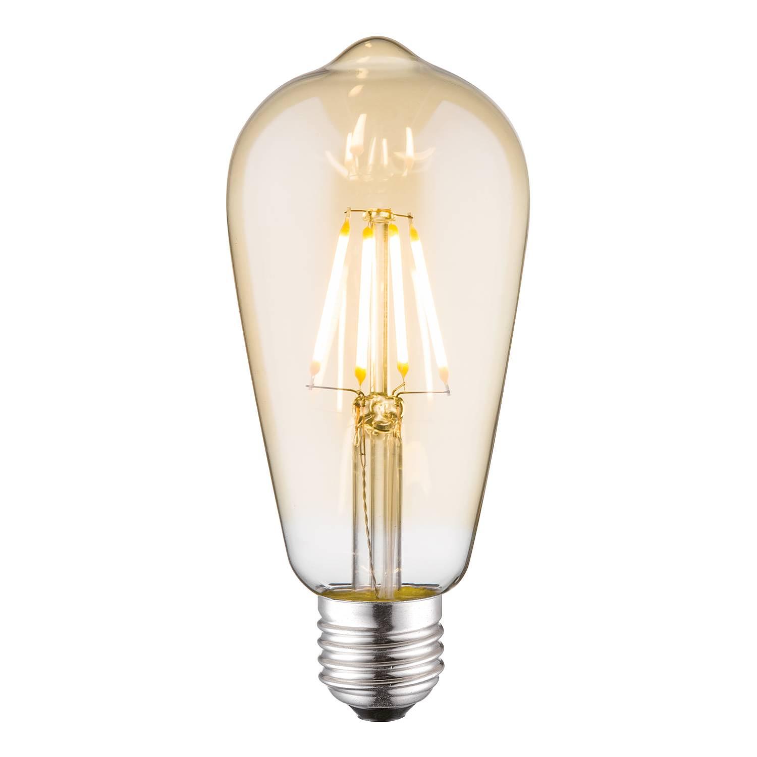 LED-Leuchtmittel DIY XII Klarglas / Eisen 1-flammig 0