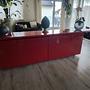 Sheraton Sideboard by Acerbis & Stoppino Red 2