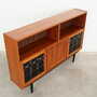 Vintage Bookshelf Wood Brown 1970s 6