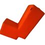 Lümmel Hocker Textil Orange 8