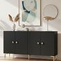 Simple 150 Credenza Antracite Oro 3