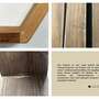 Minimalistischer Hocker aus Vollholz  5