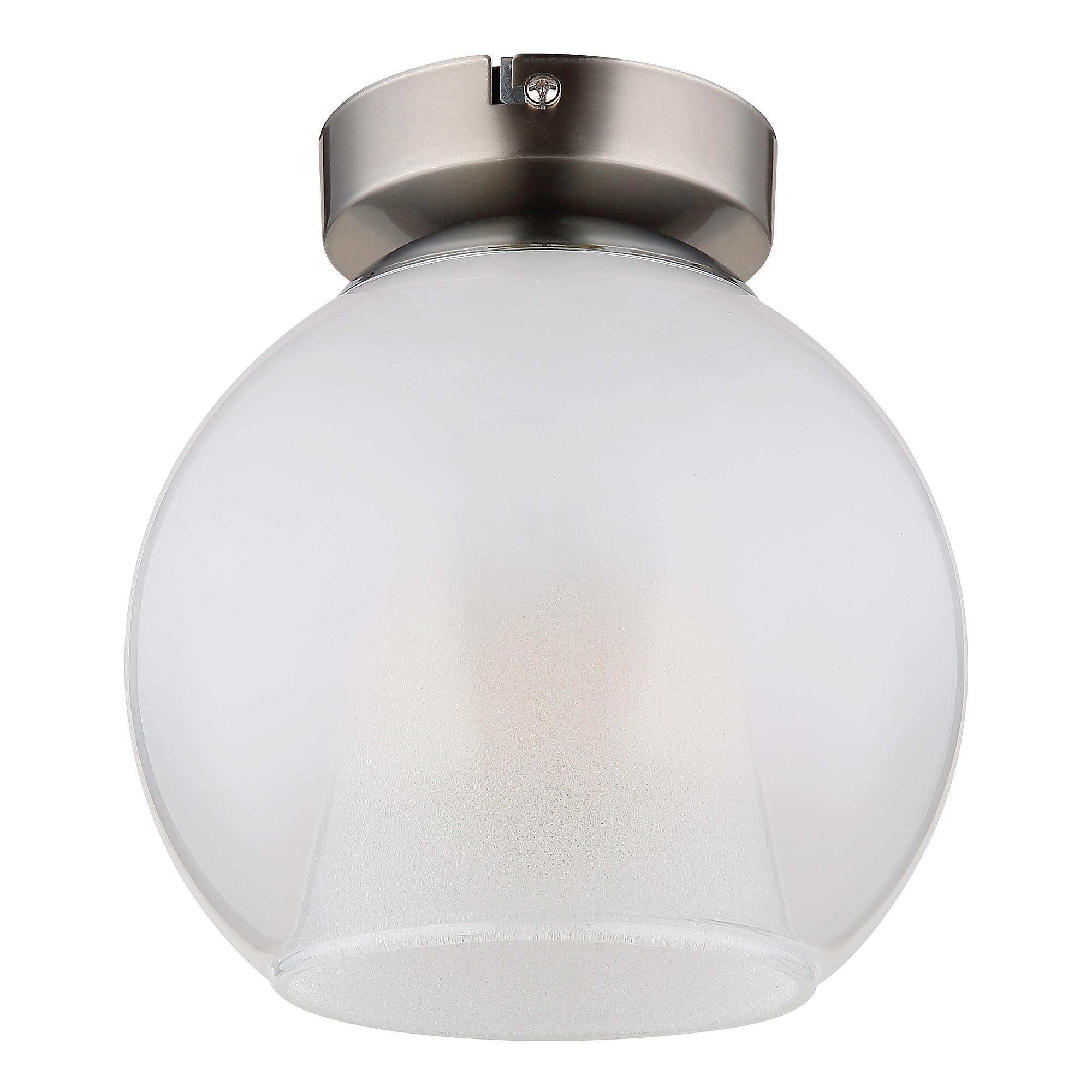 Barry Type D Ceiling Lamp Opal Glass Iron 1-Light 3