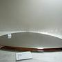 Table Mirror O2 Stainless Steel Polished Silver 2