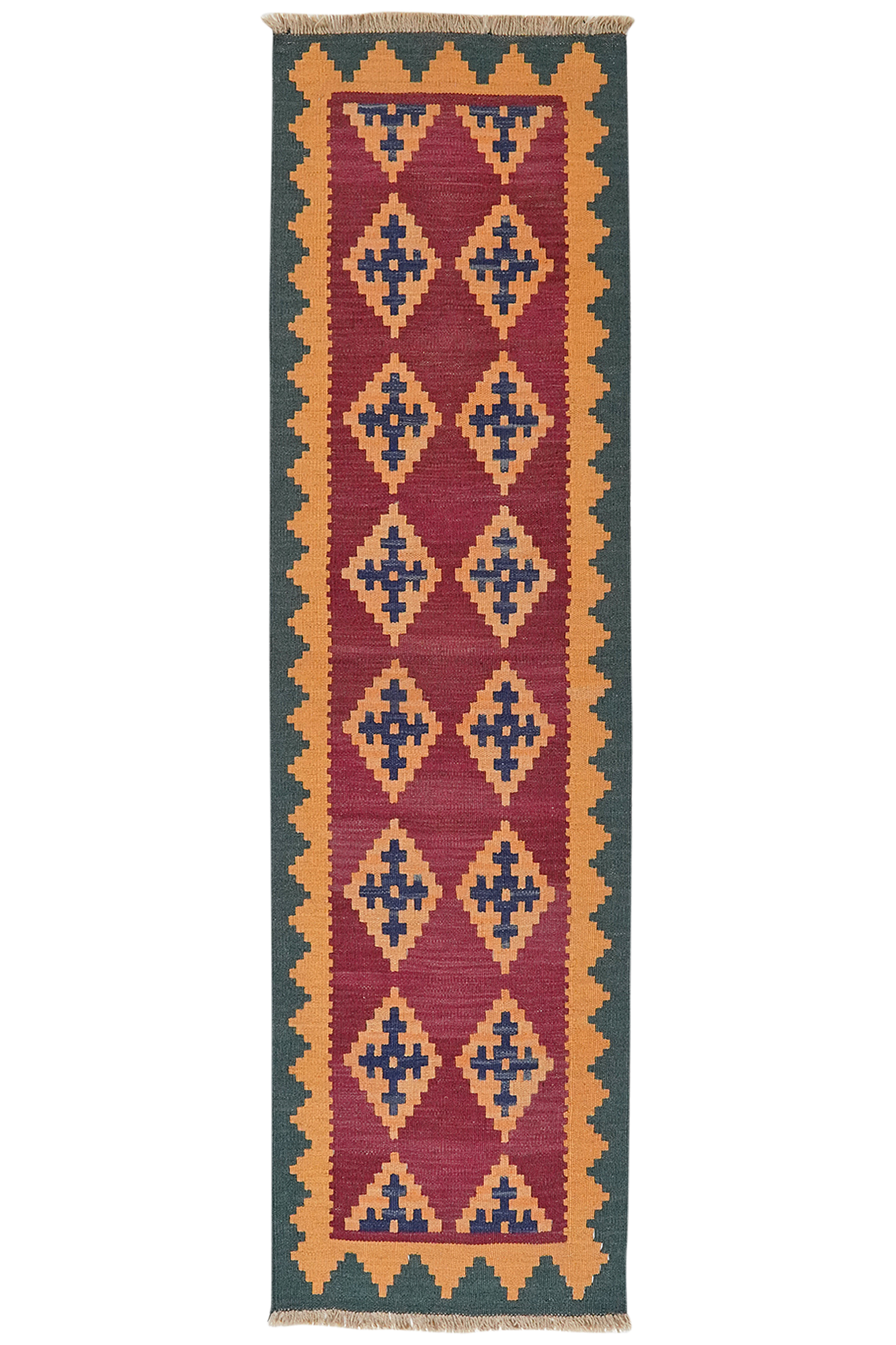 Tappeto Kilim Gashgai Lana Multicolore 0