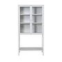 Misha Cabinet with Shelf White 0