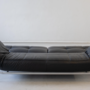 Vintage Pascal Mourgue Smala Sofa und Hocker Schwarz 4