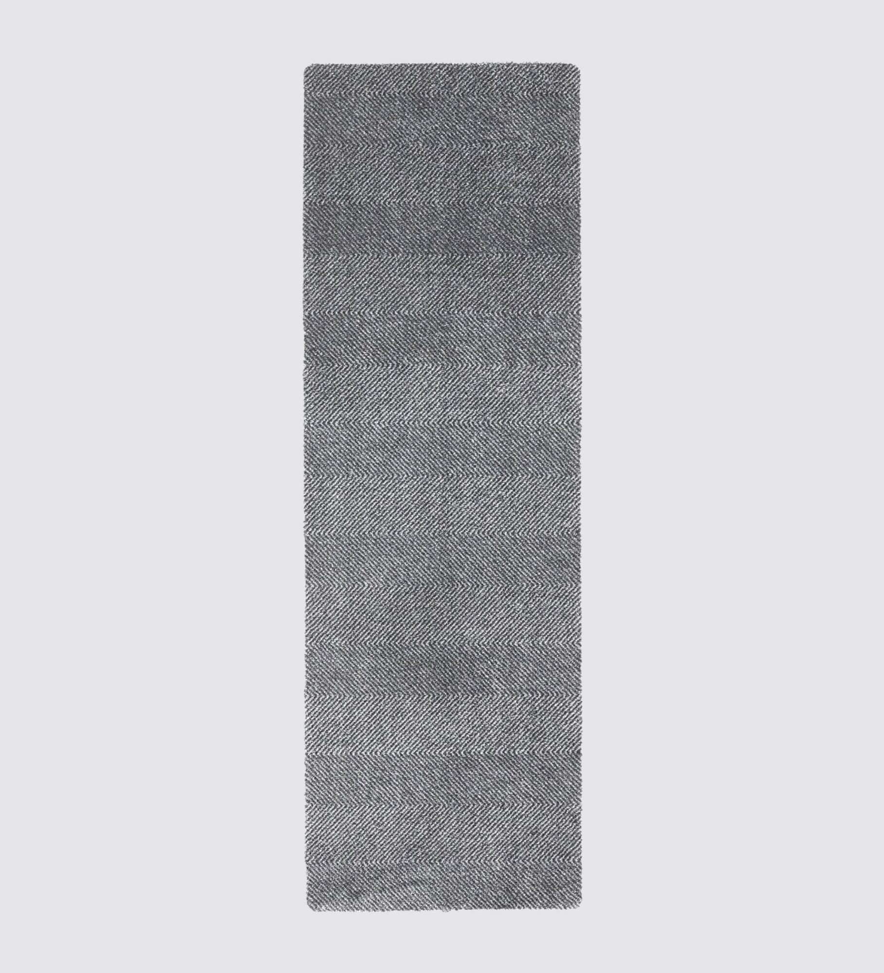 Fußmatte Kunstfaser Grau 100 x 150 0