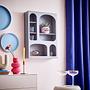 ARTISTA Wandregal MDF Grau 1