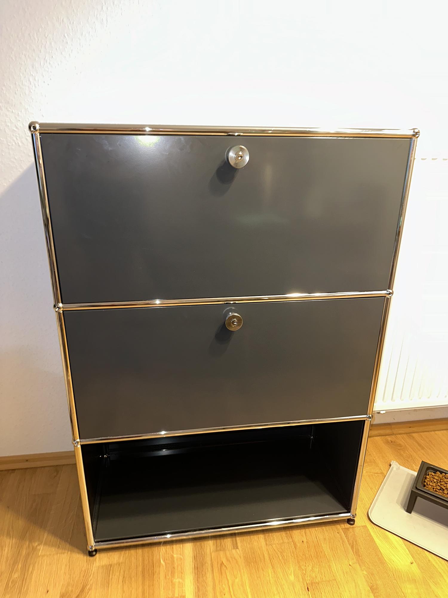 USM Haller Highboard Anthrazit 0