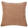 Cushion cover Joy Velvet Taupe 65 x 65 cm 0