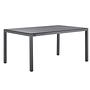 Soft Tisch Aluminium HPL-Platte Anthrazit 160 x 100 cm 1