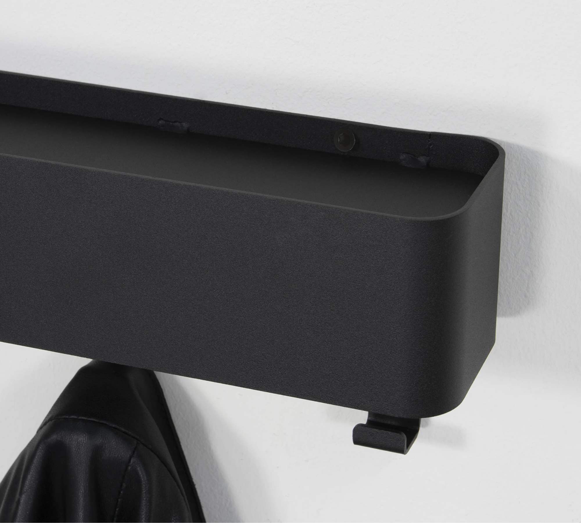 Coat rack Metal Black 3