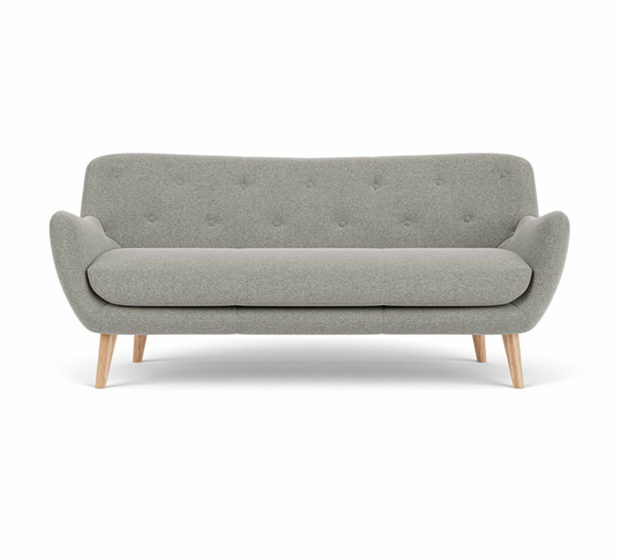 Herman Sofa 3-Sitzer Elliot Light Grey 0