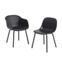 Fiber Outdoor Chair Black 1