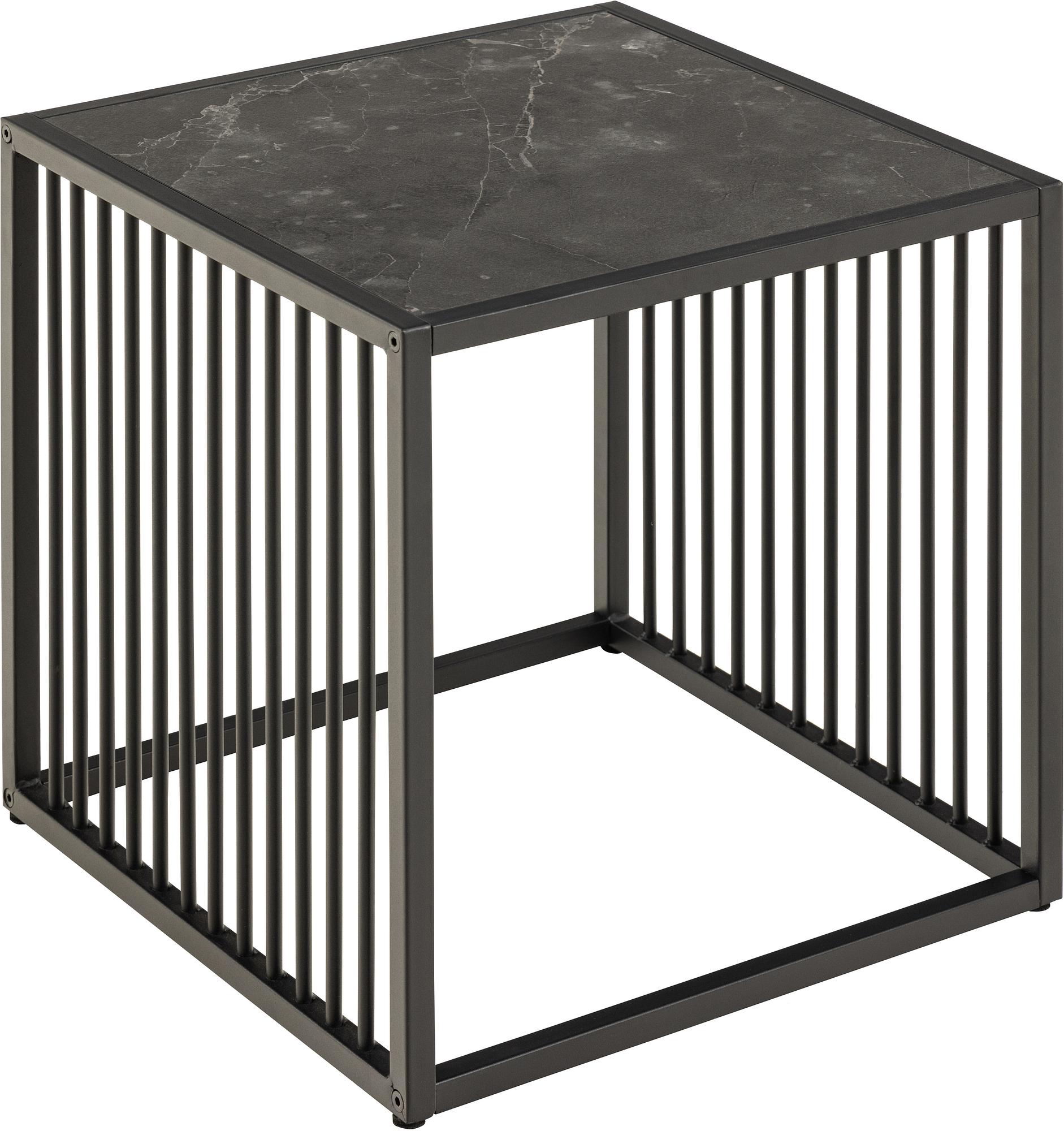 Beistelltisch Mephisto Marmor Schwarz 0