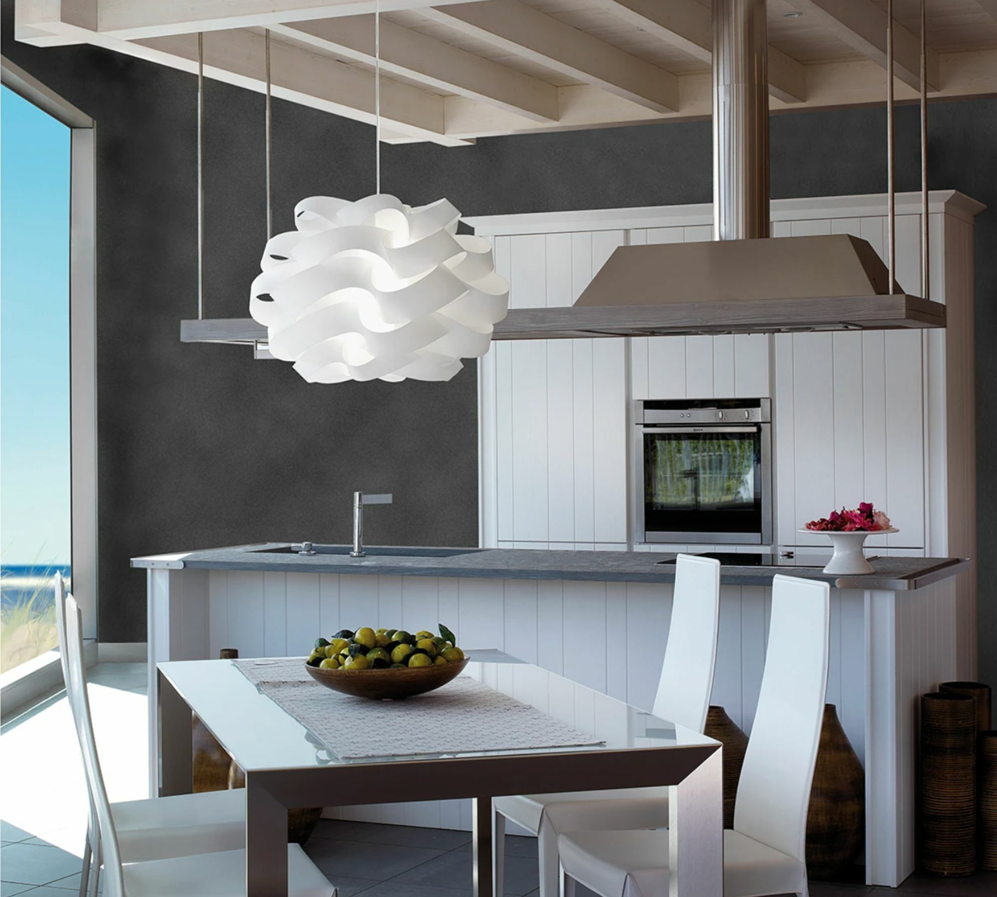 Pendant lamp 1-light cloud 3