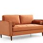 Rome 2-Sitzer Sofa Orange 4